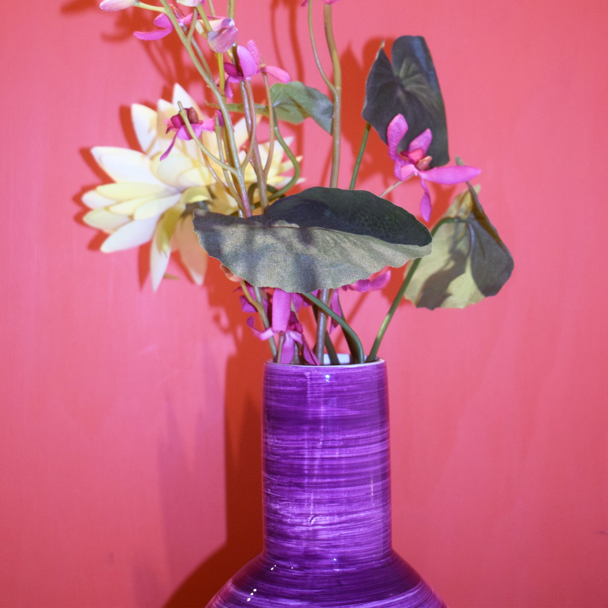 Ombre Purple Vase