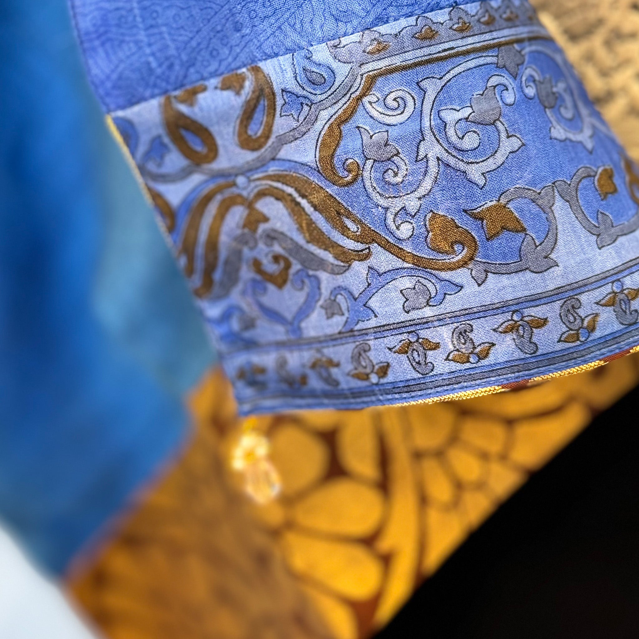 Advika Upcycled Sari Reversible Shawl Eco-Friendly, Versatile, Handcrafted Elegance