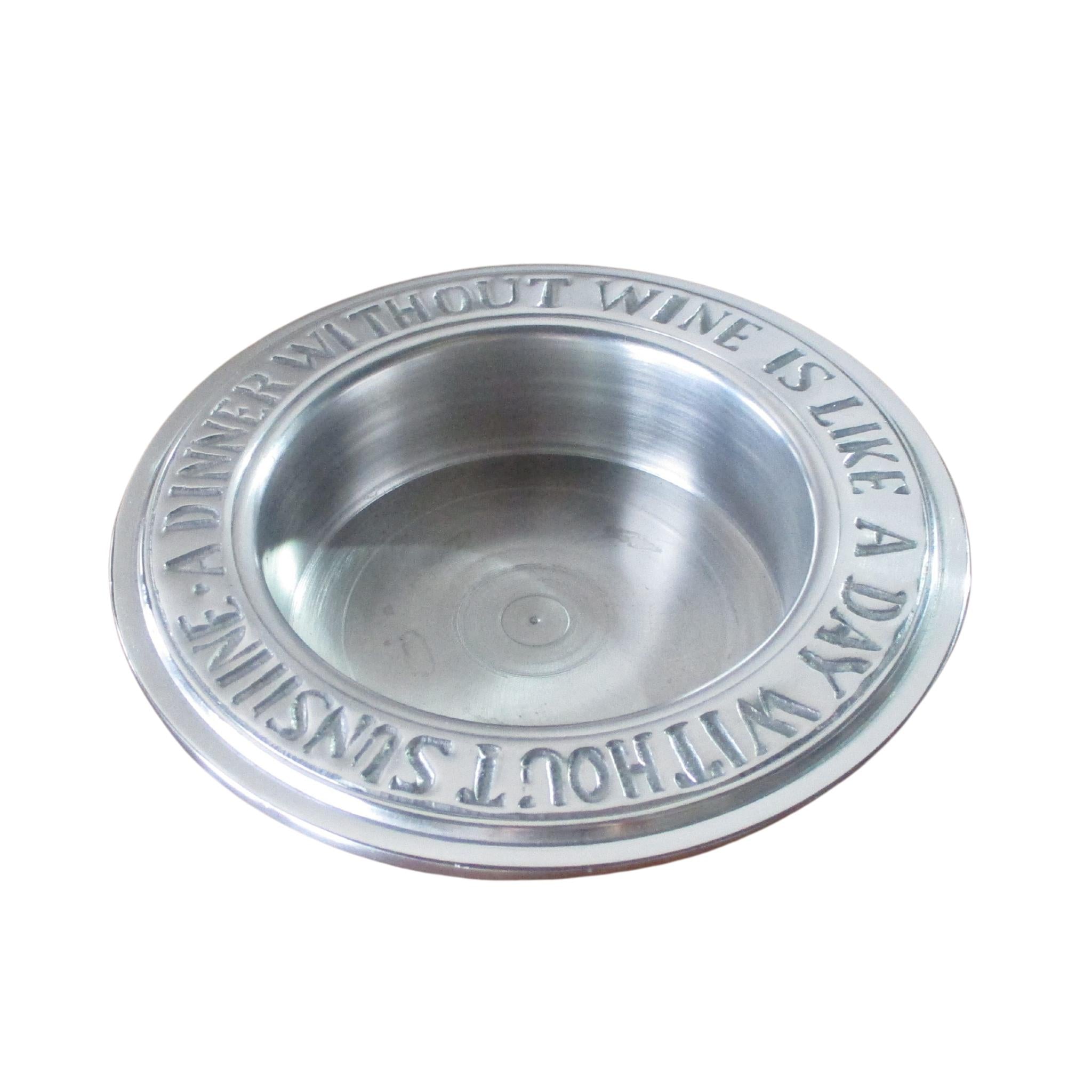 Engraved Wine Coaster