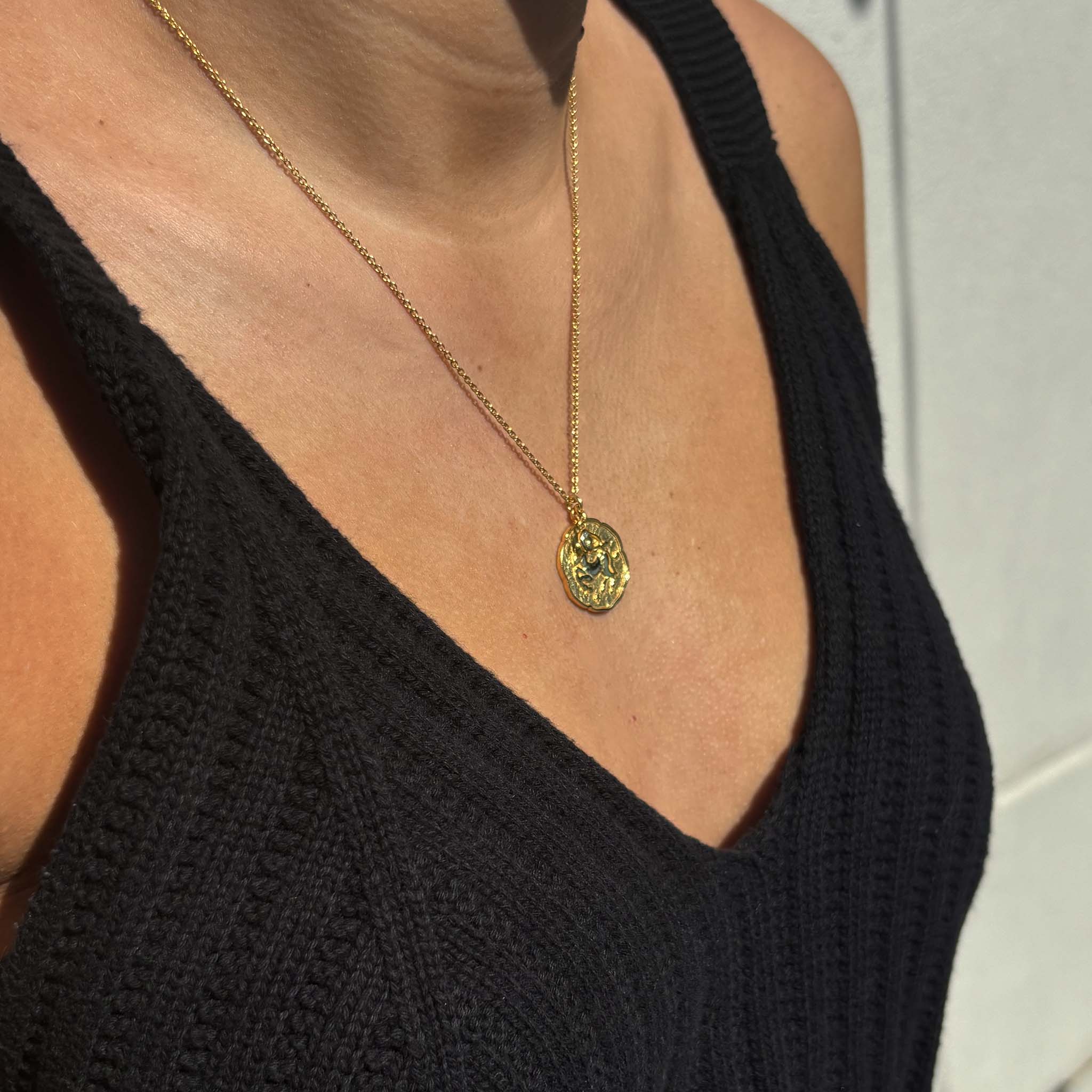 Sagittarius Necklace With Birth Stone Charm
