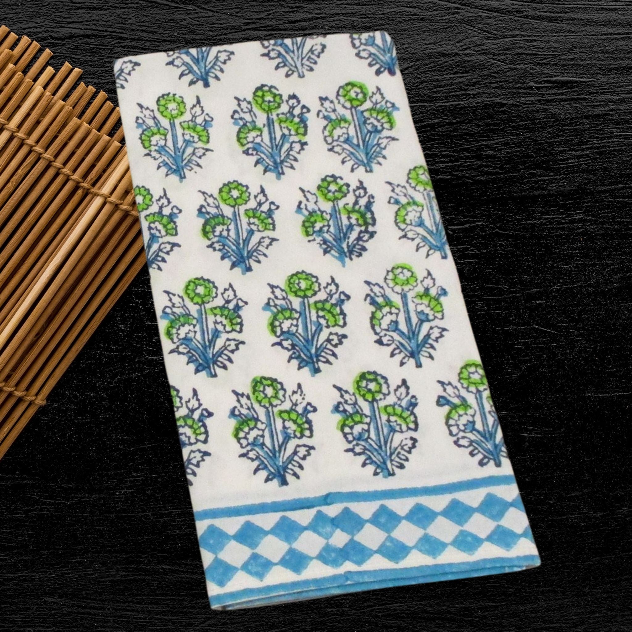 Blue Blossom Breeze Napkin Set of 4