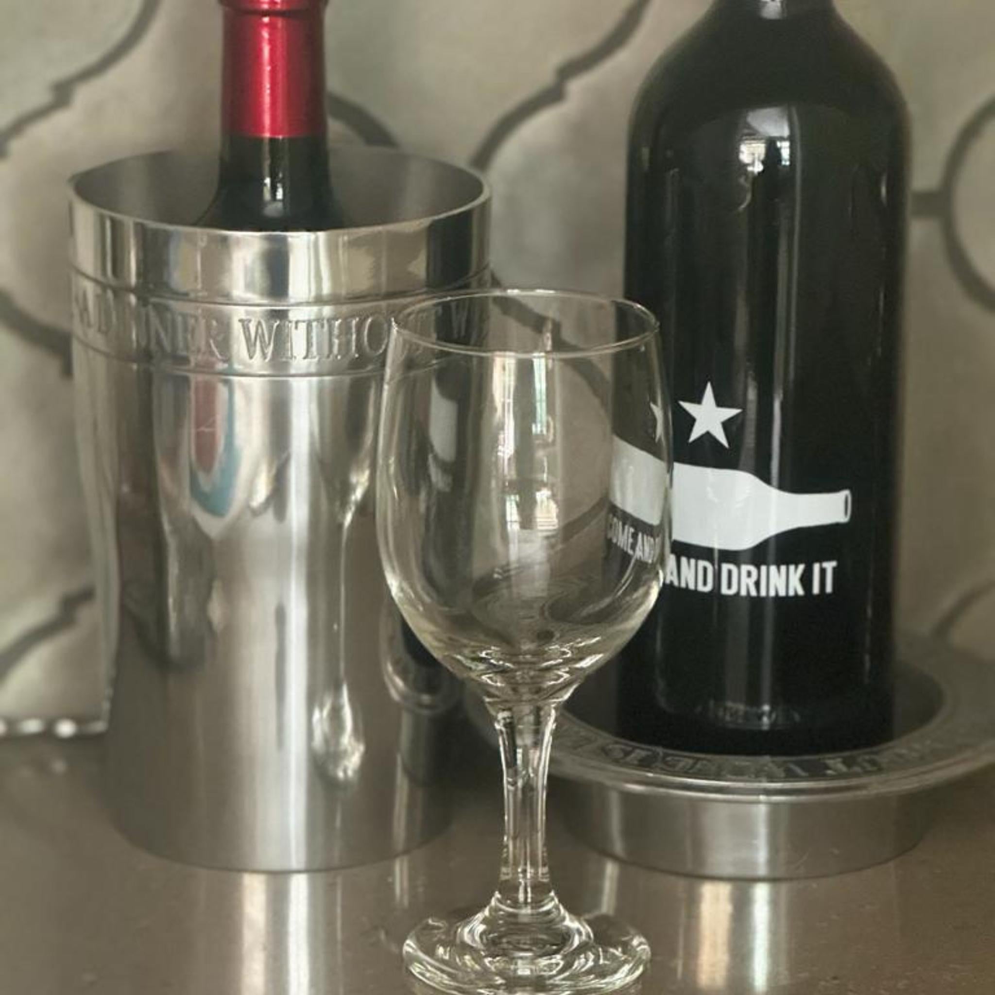 Aluminum Wine Bottle Cooler Holder