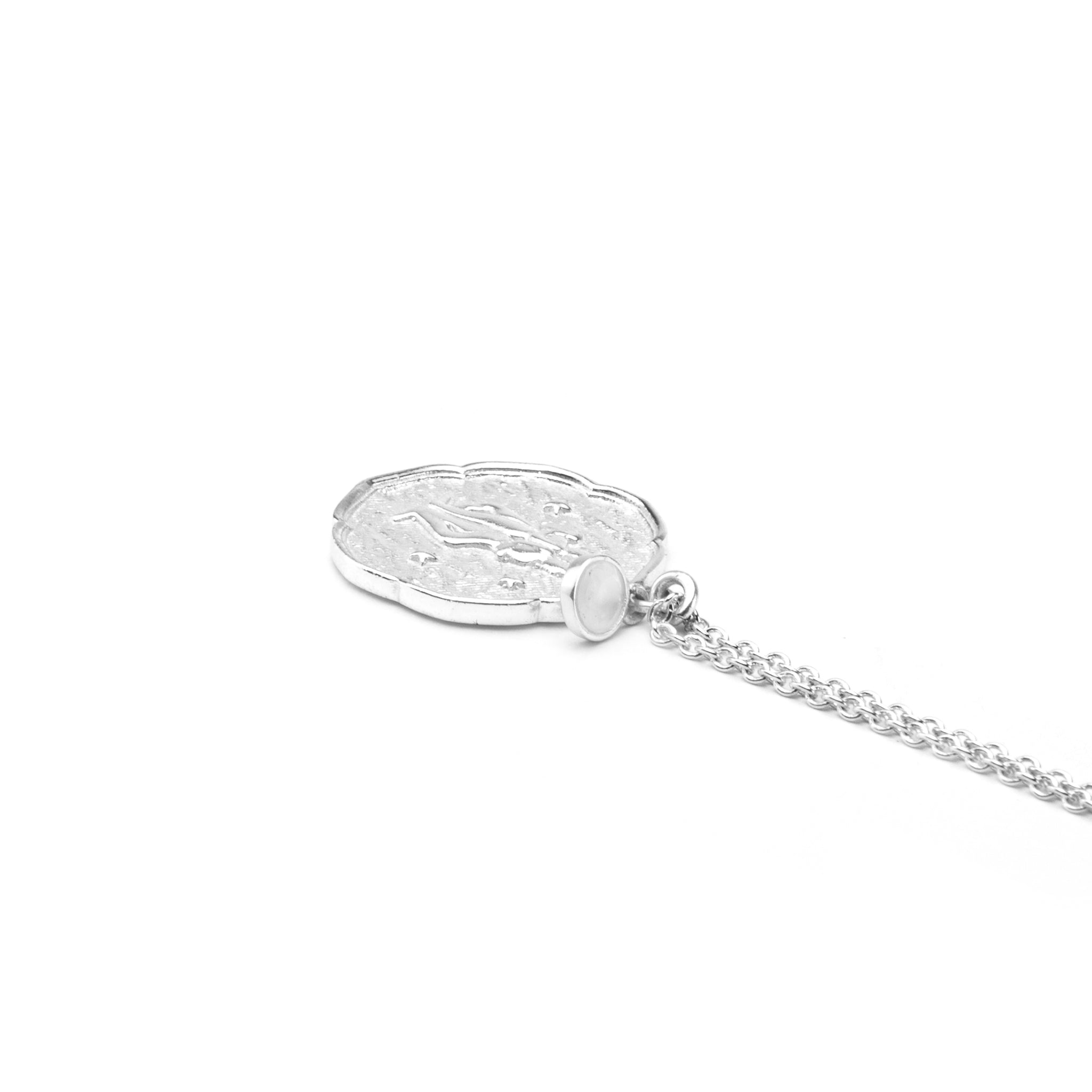 Gemini Necklace With Birth Stone Charm