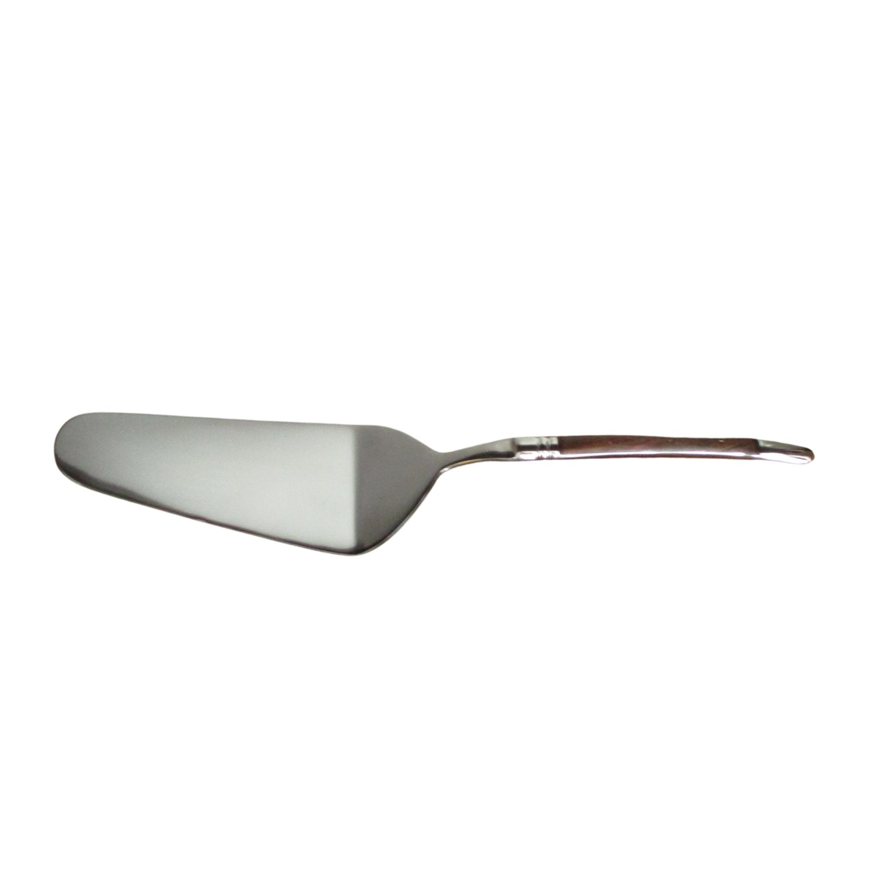 Curved Wood Cake Server