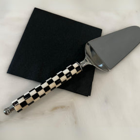 Checker Cake Server