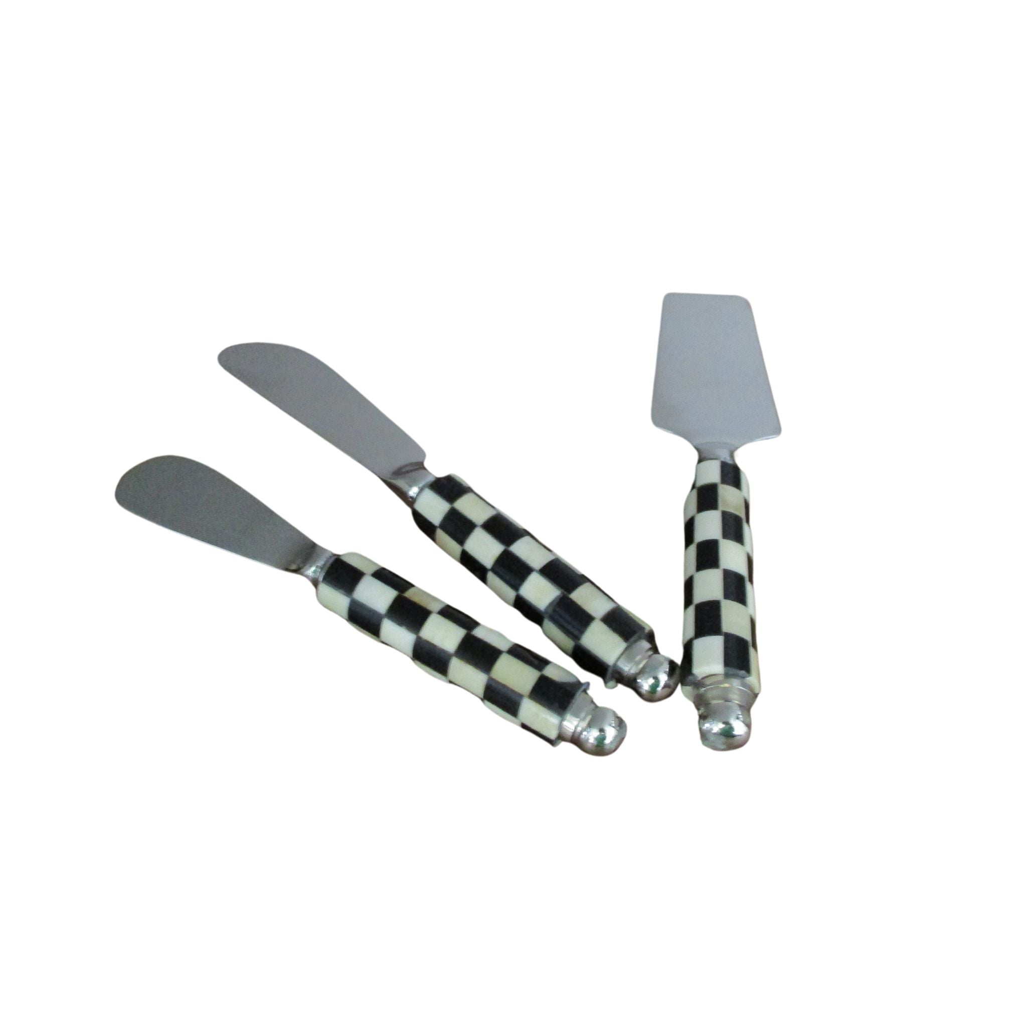 Checker Cheese Knife S/3 | Shastrahome.com