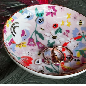 Butterfly Garden Trinket Dish