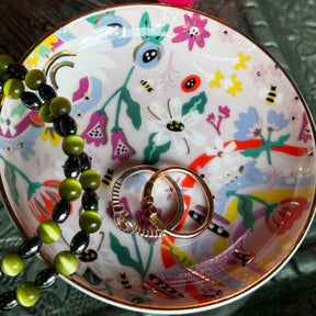 Butterfly Garden Trinket Dish