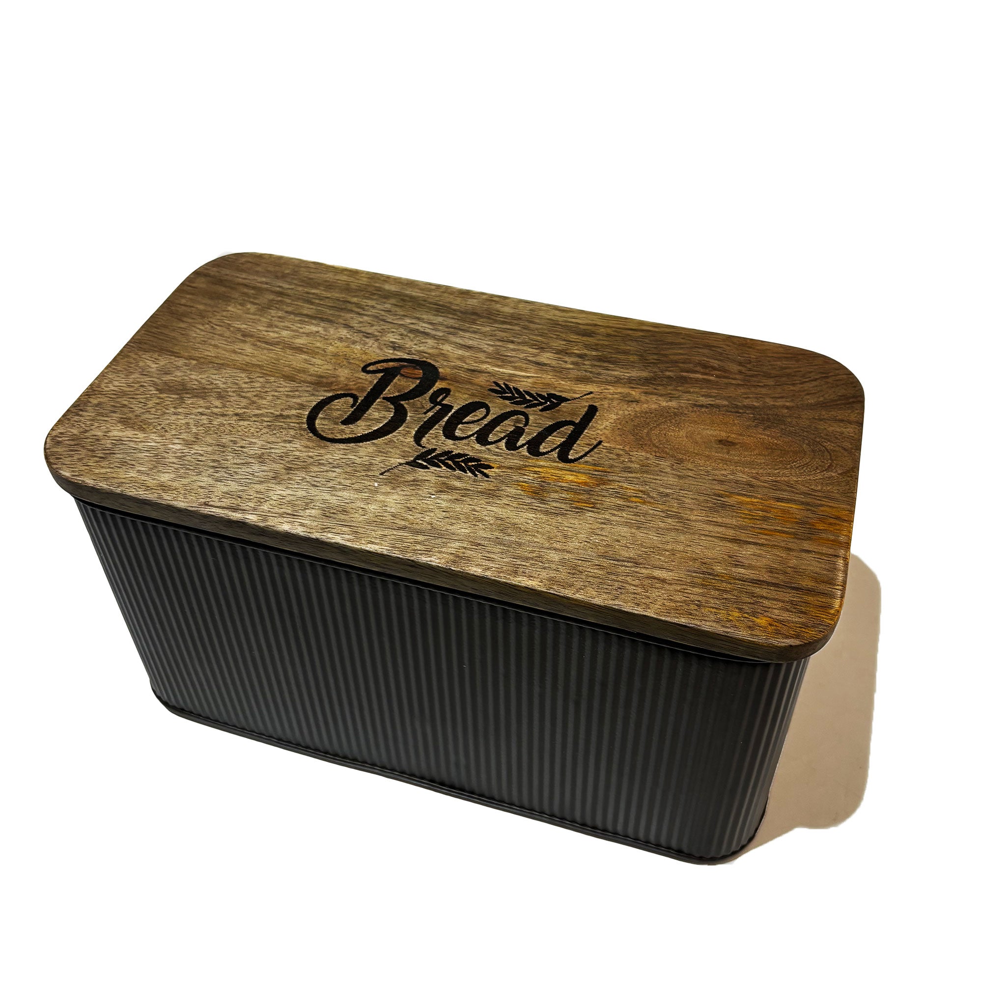 Rustic Wooden Bread Box