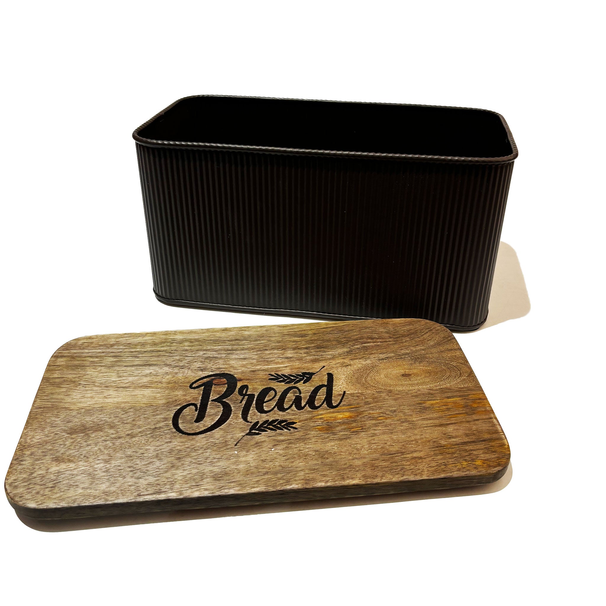 Rustic Wooden Bread Box