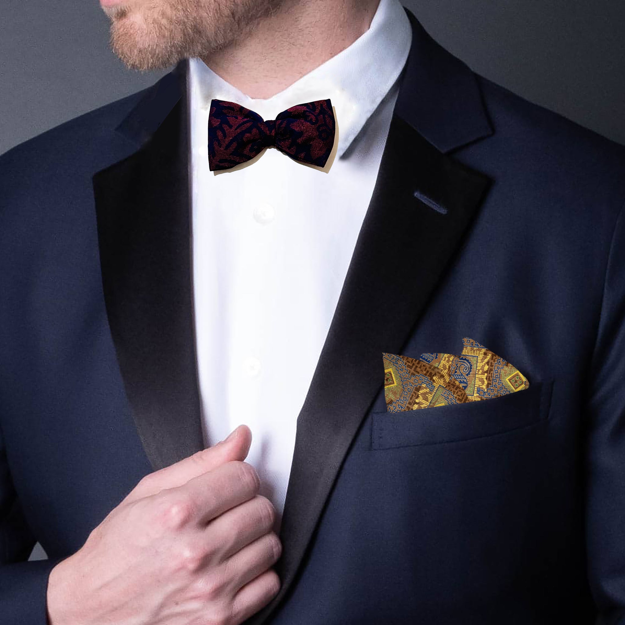 Cedar Crest Bowtie & Pocket Square