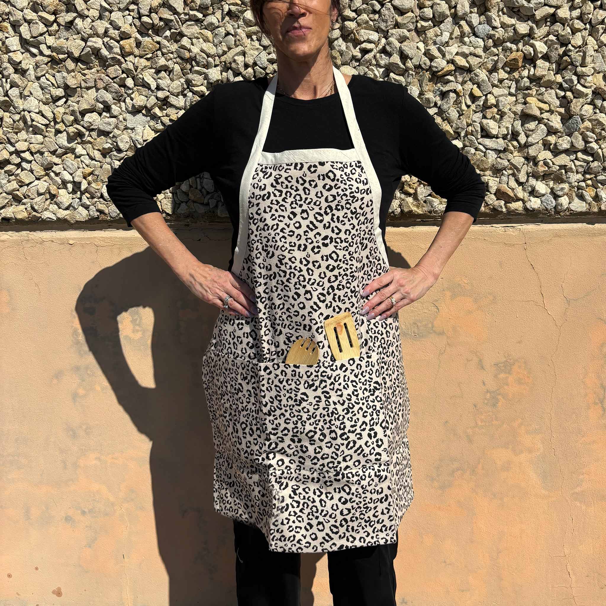 Adult Cheetah Chic Apron