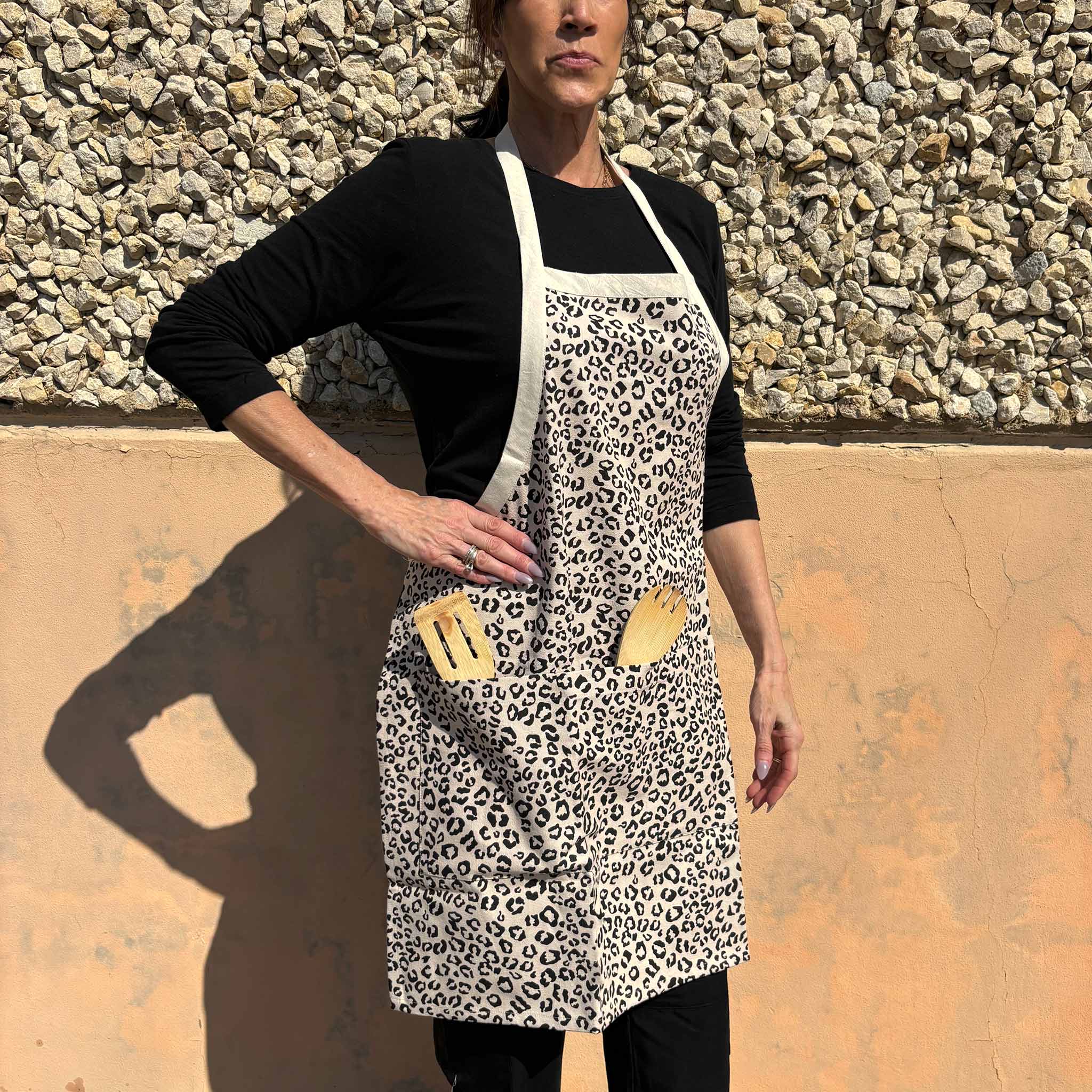 Adult Cheetah Chic Apron