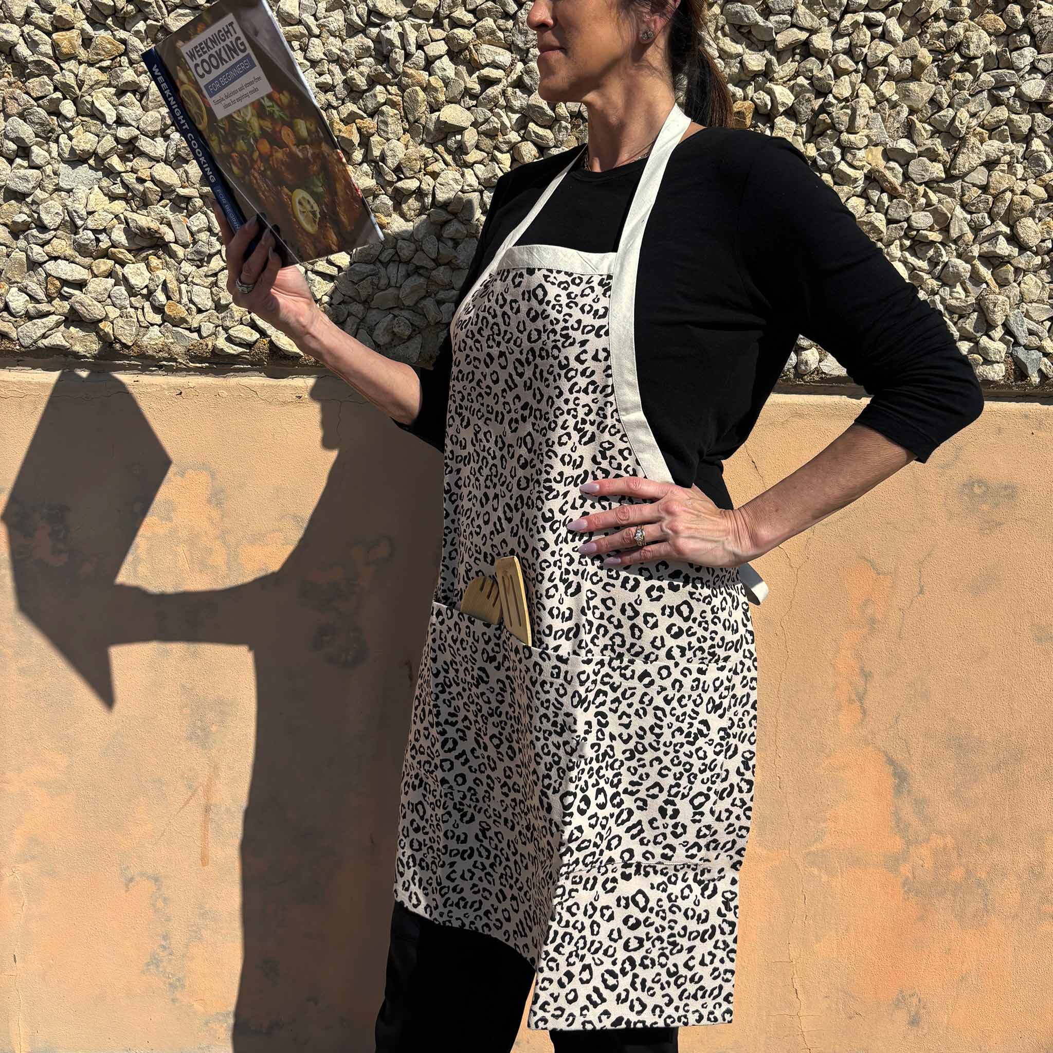 Adult Cheetah Chic Apron