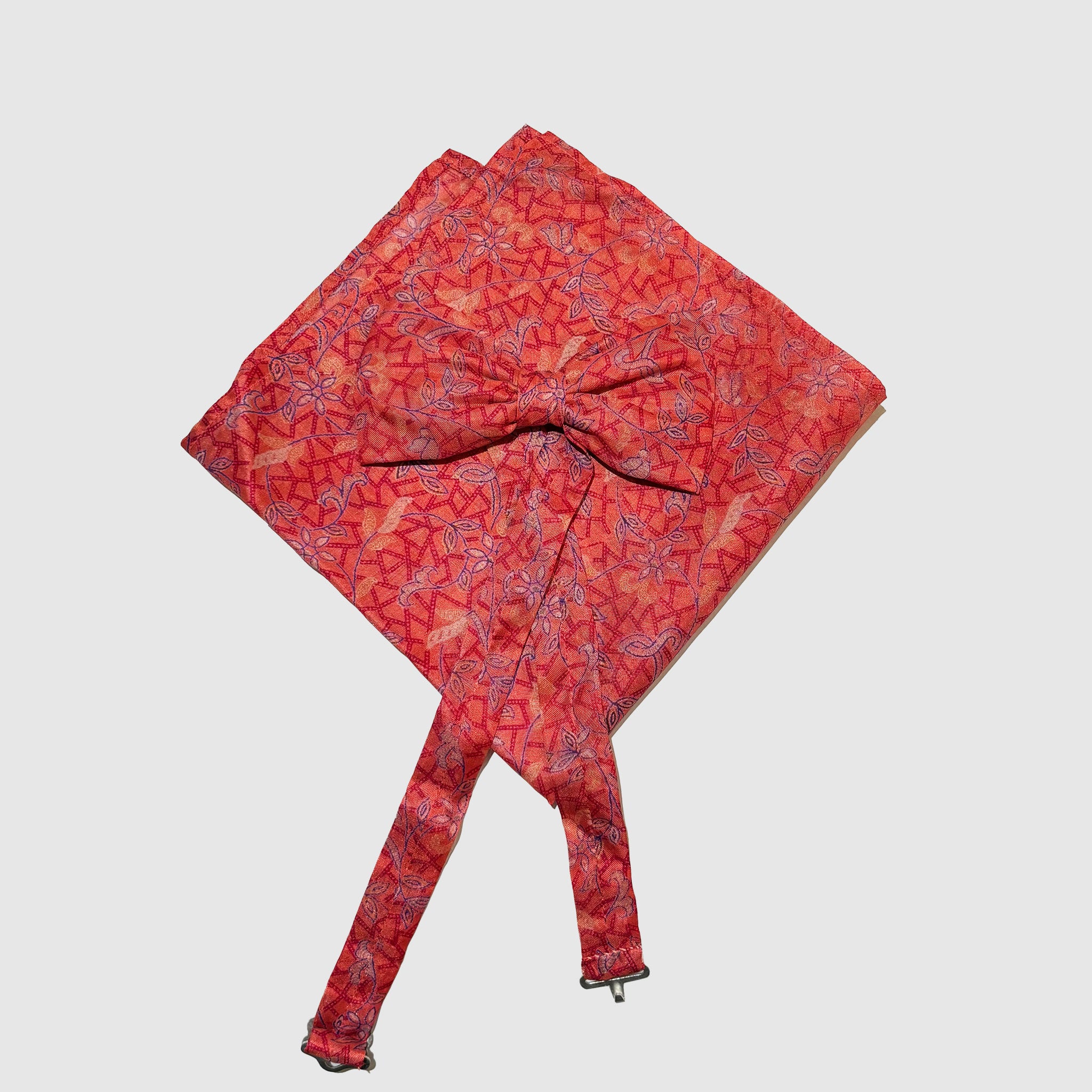 Inferno Elegance Bowtie + Pocket Square