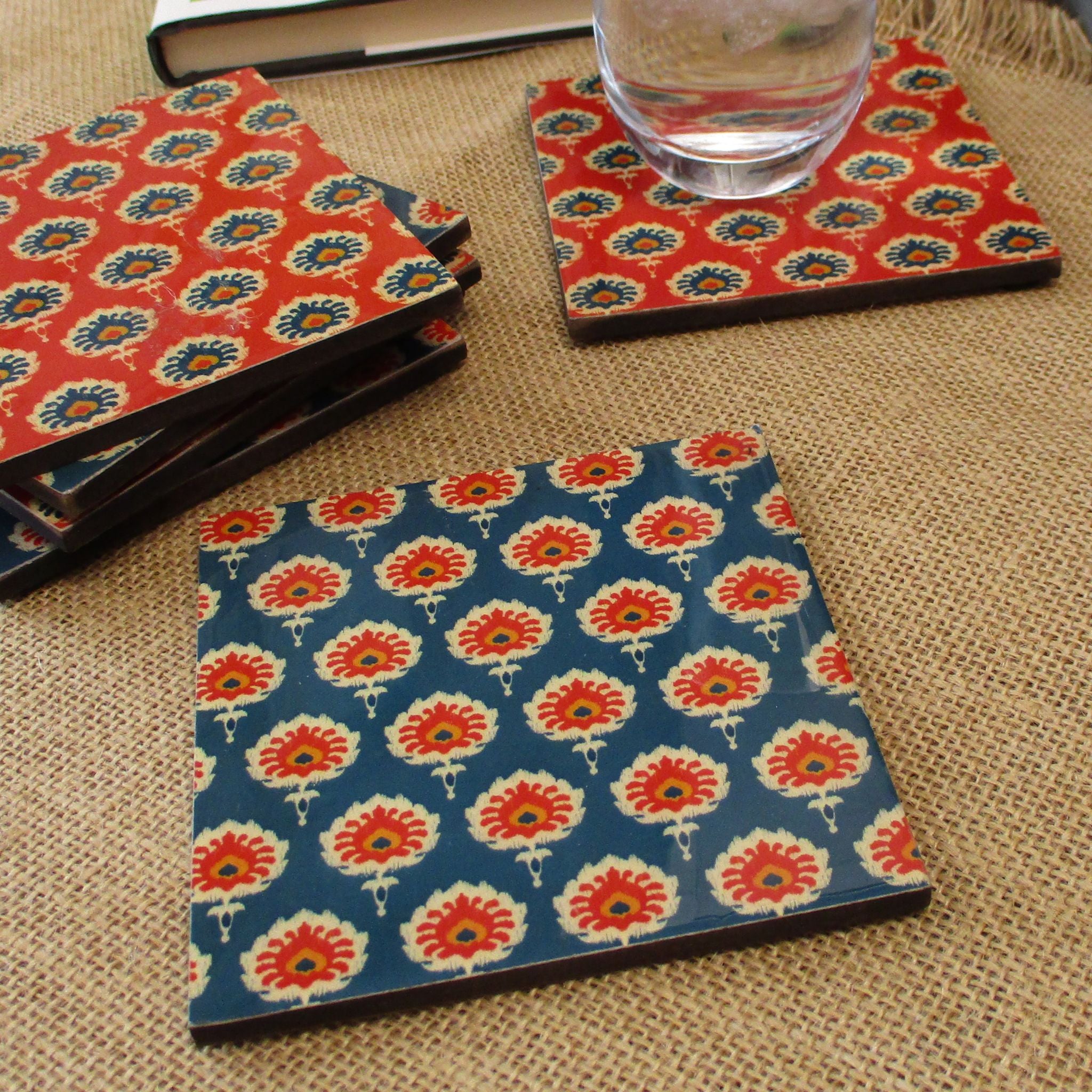 Gulmohar Coasters Set of 6