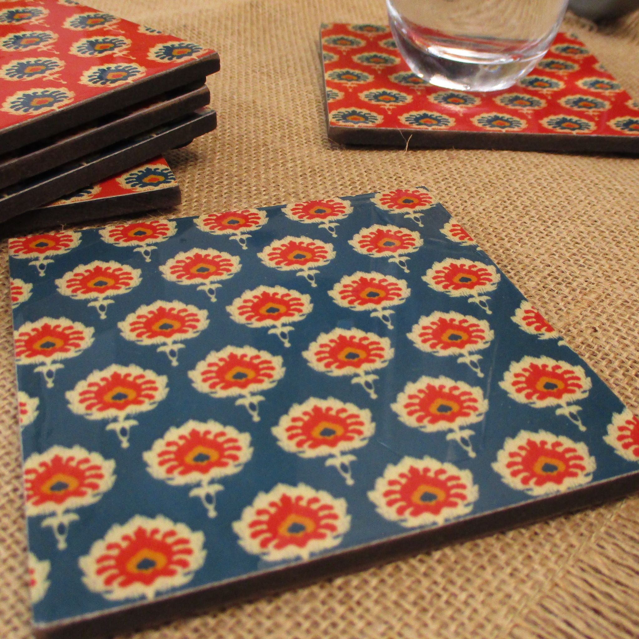 Gulmohar Coasters Set of 6