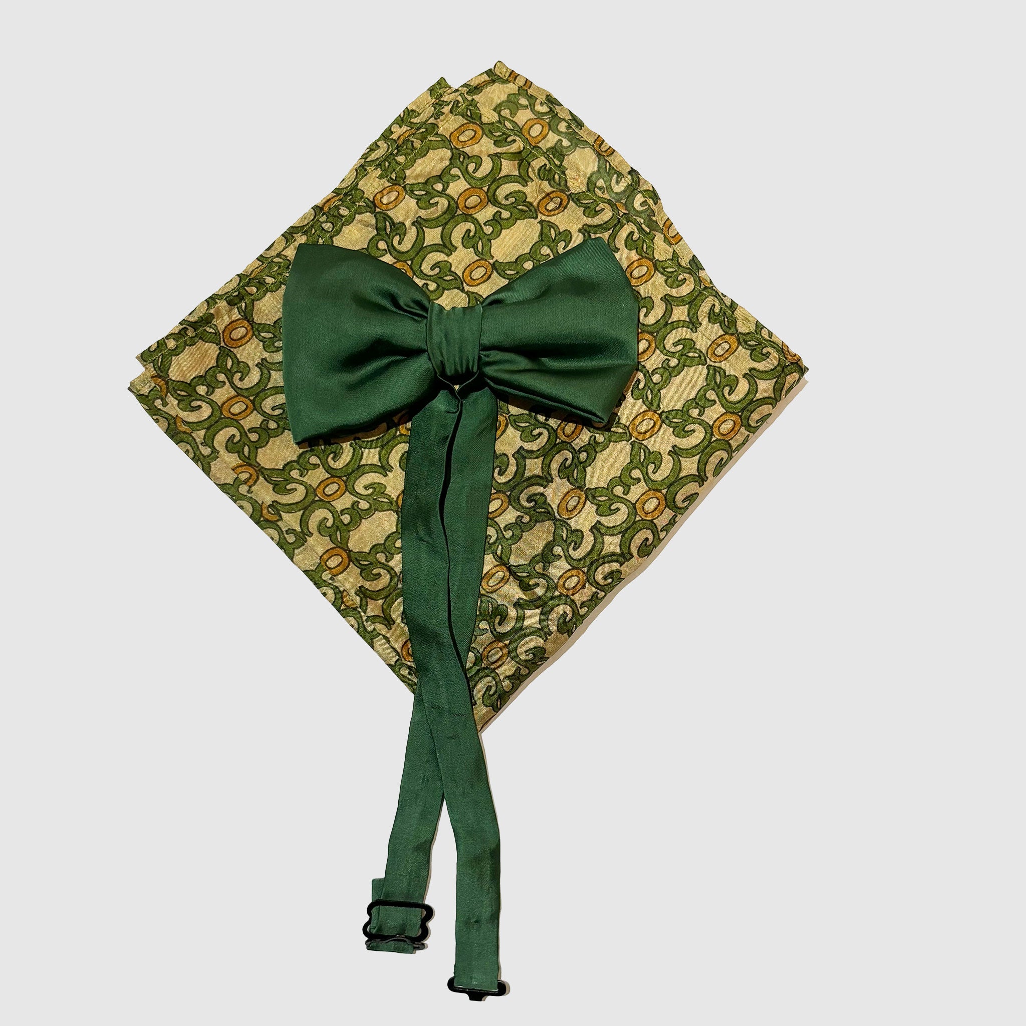 Verdant Heritage Bowtie & Pocket Square