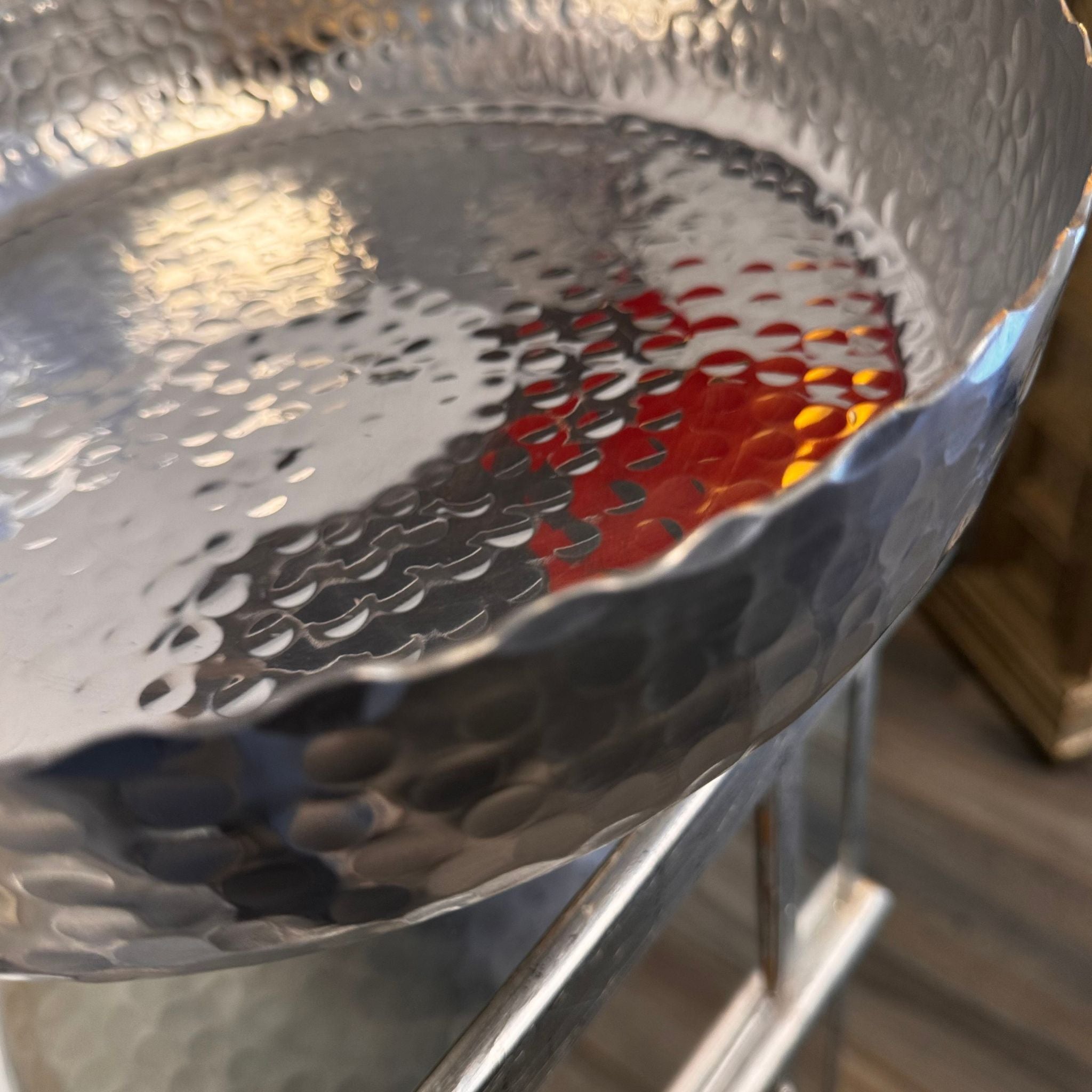 Hammered Round Bowl
