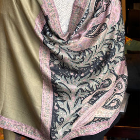 Harsha Upcycled Sari Reversible Shawl Handcrafted, Ethical, One-of-a-Kind Sustainable Fashion Statement