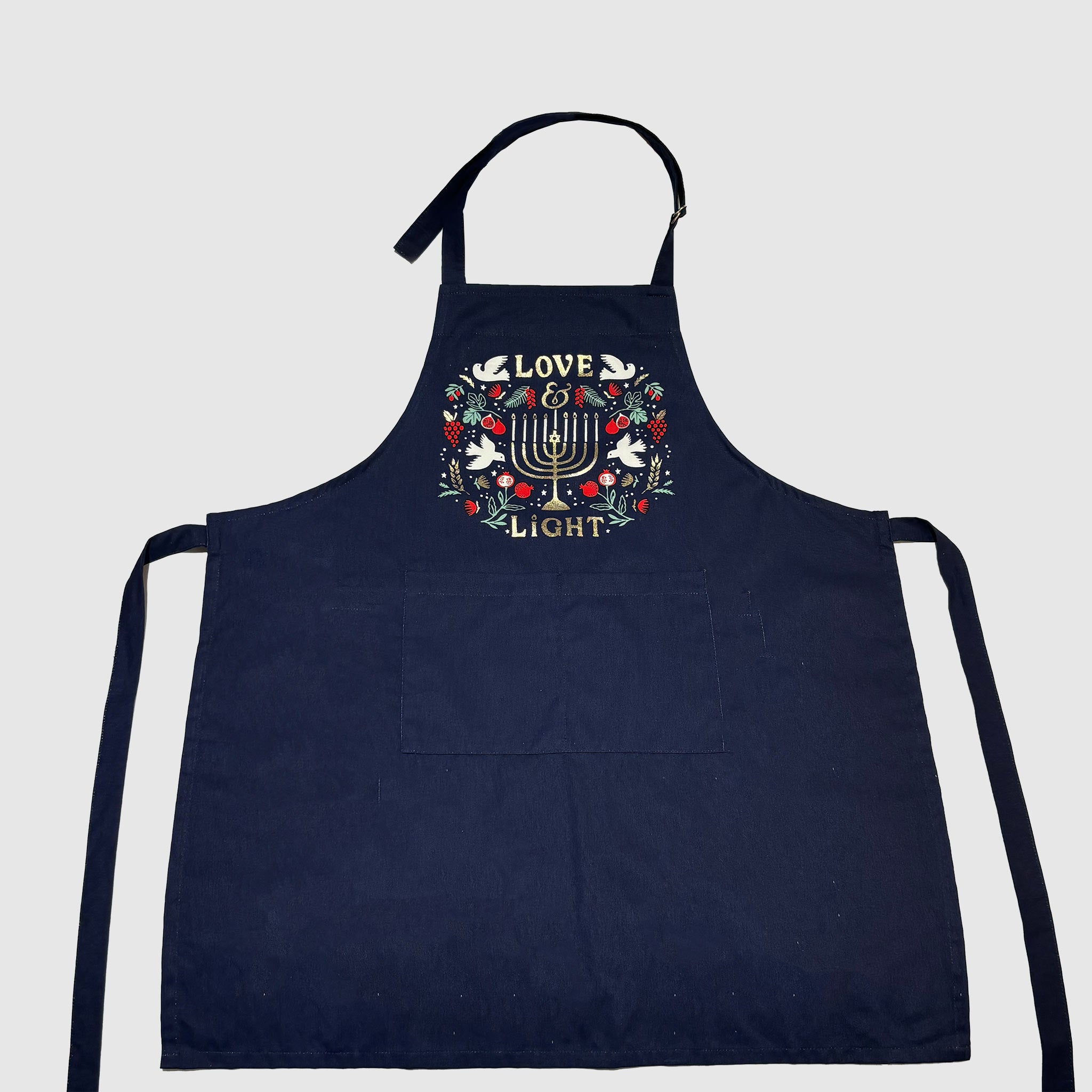 Adult Love & Light Hanukkah Apron