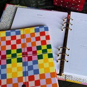 Rainbow Check Perpetual Planner