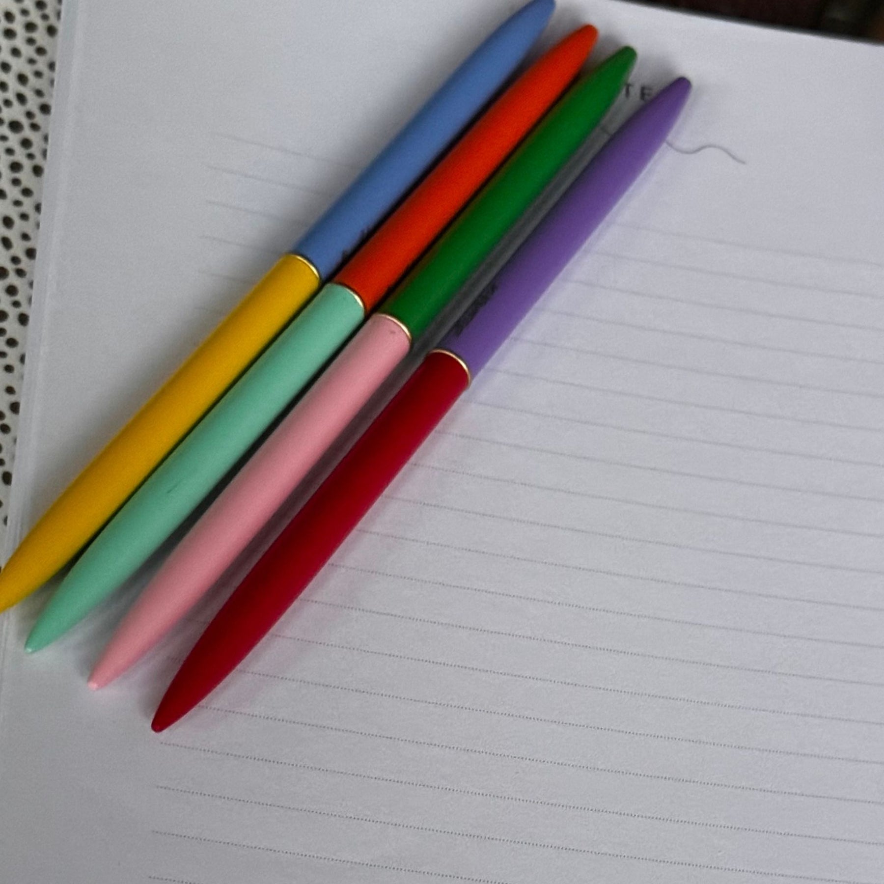 Rainbow Duotone Slim Pens