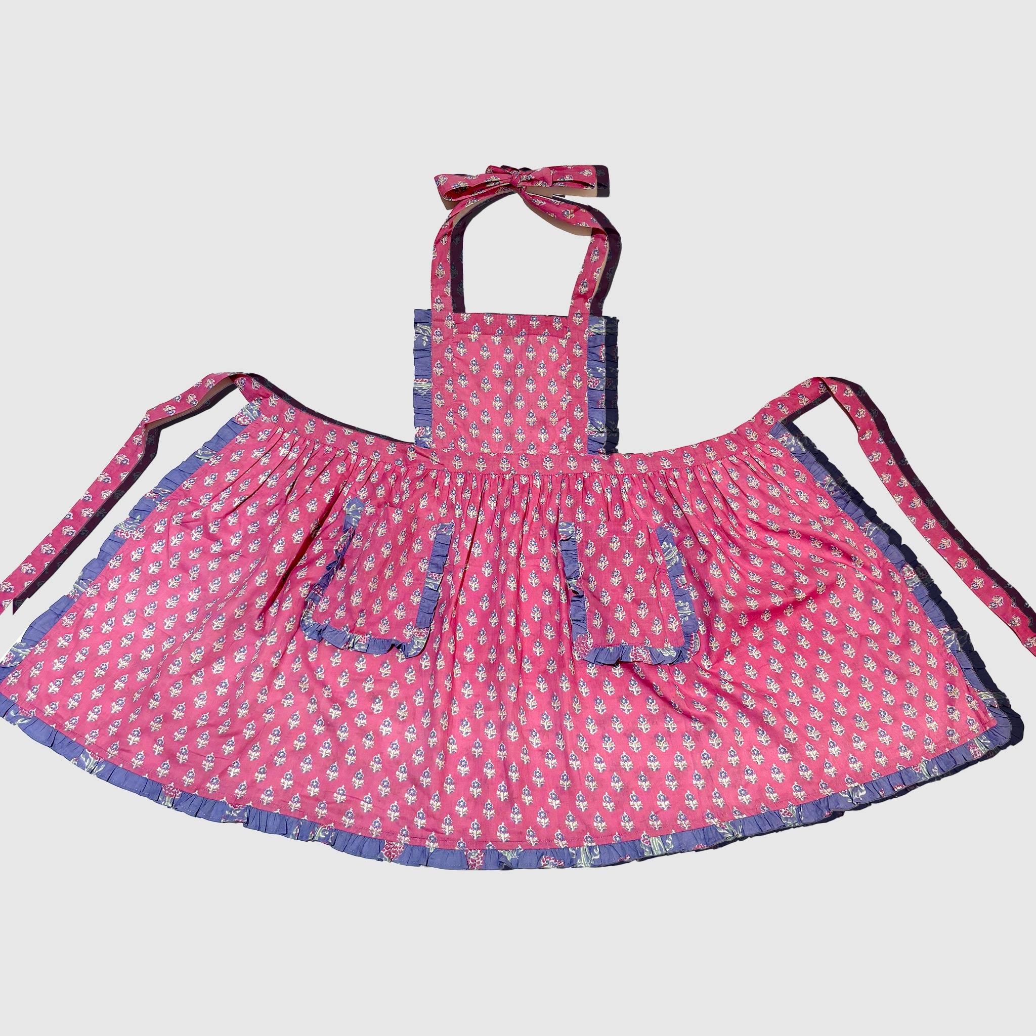 Kids Reversible Floral Apron