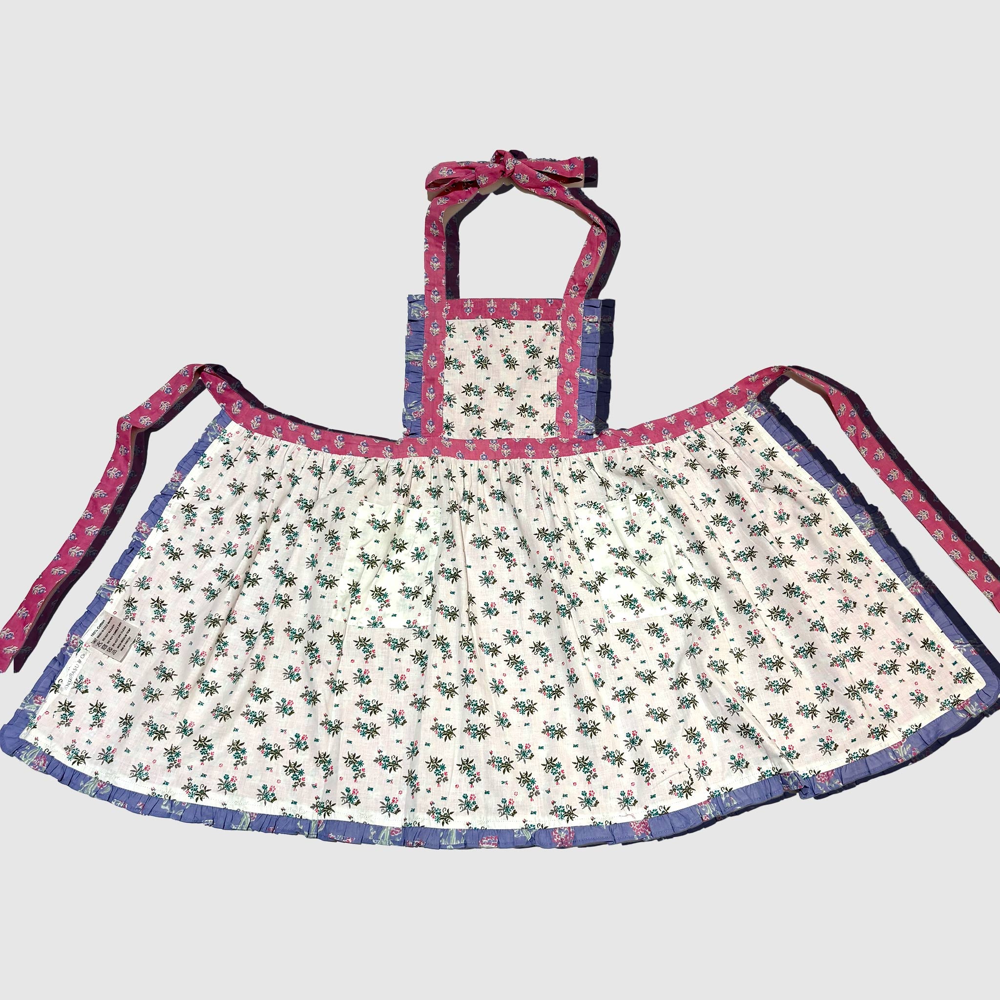 Kids Reversible Floral Apron