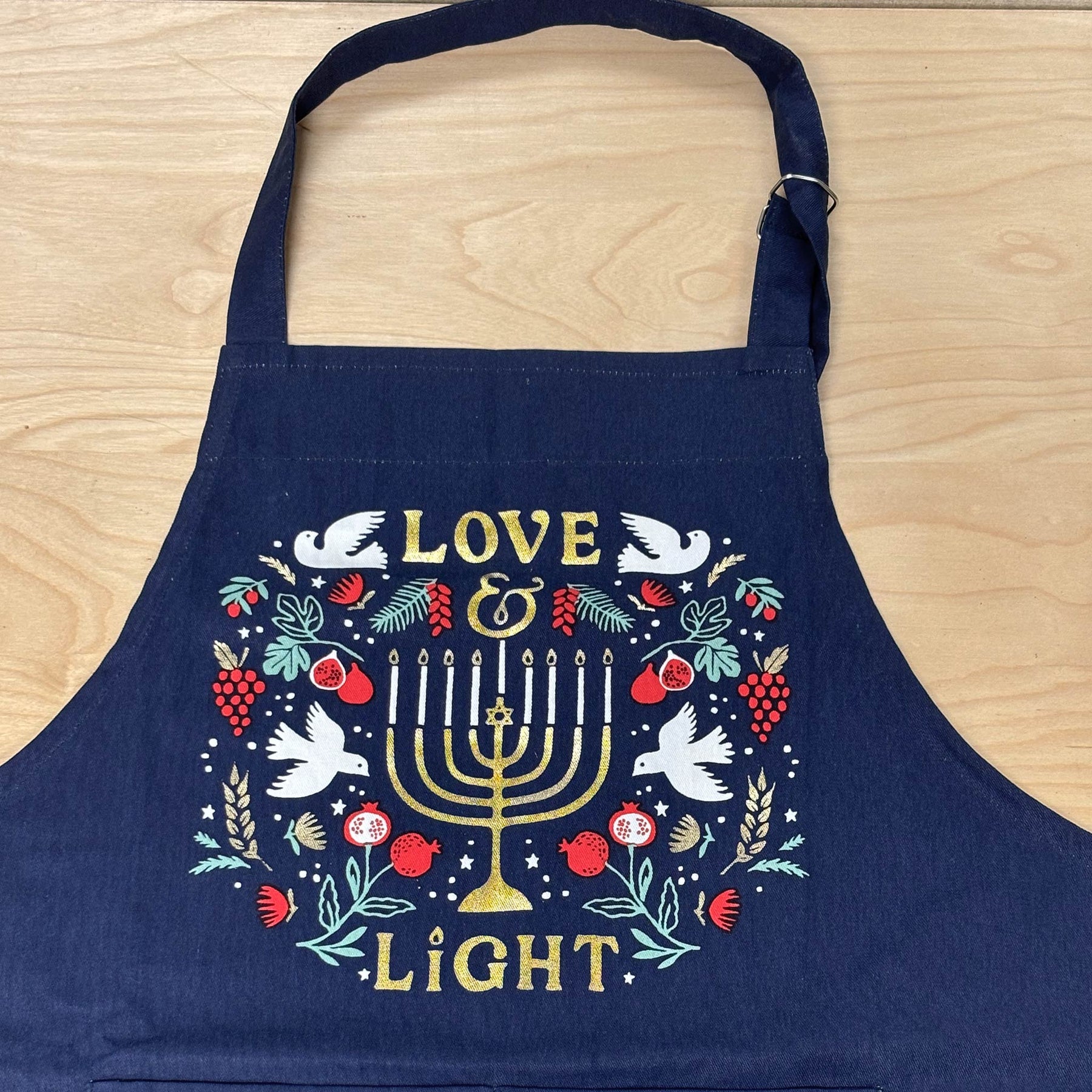 Hanukkah Apron-Love & Light Print