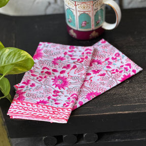 Bright Blooms Napkin Set of 4