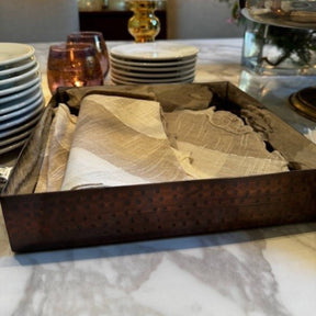 Copper Napkin Tray