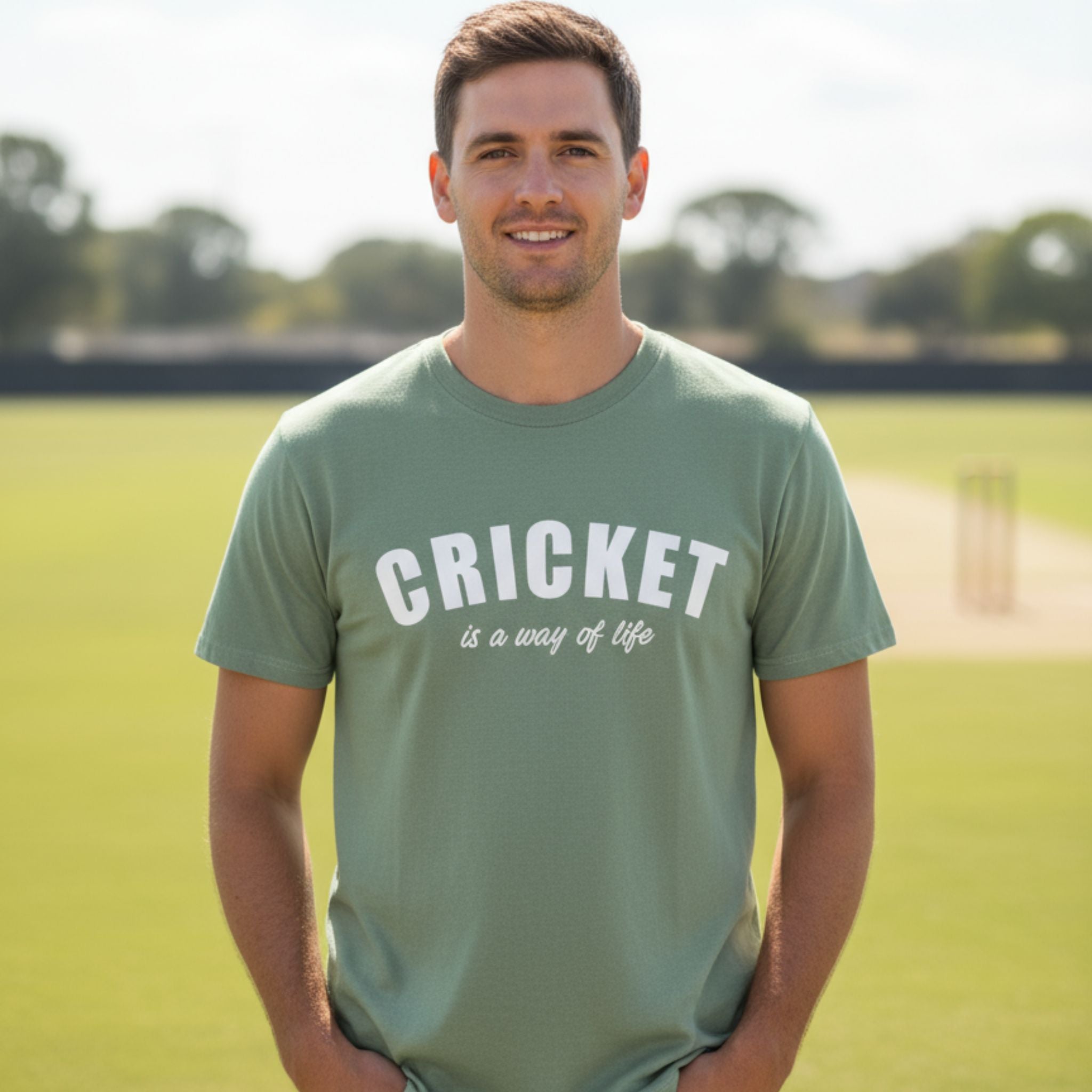 Cricket is a Way of Life T Shirt