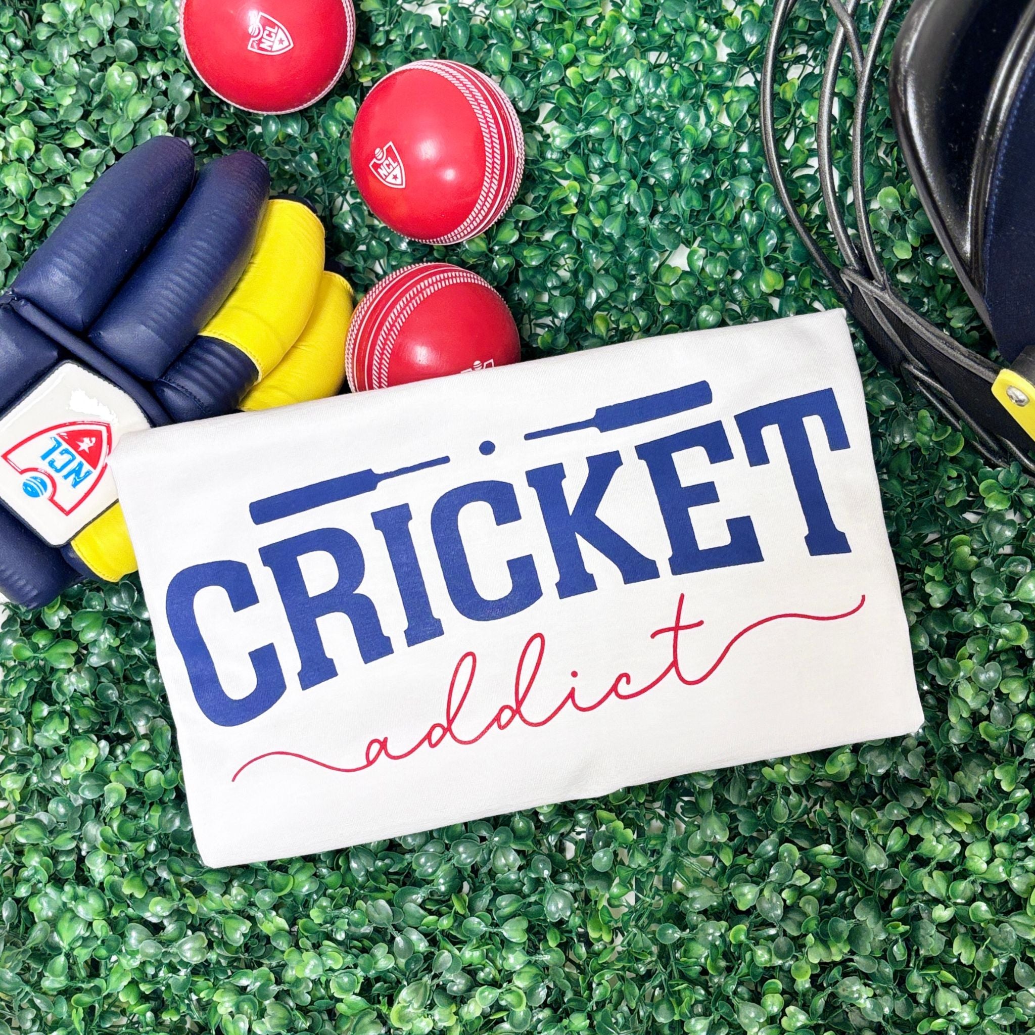 Cricket Addict T Shirt