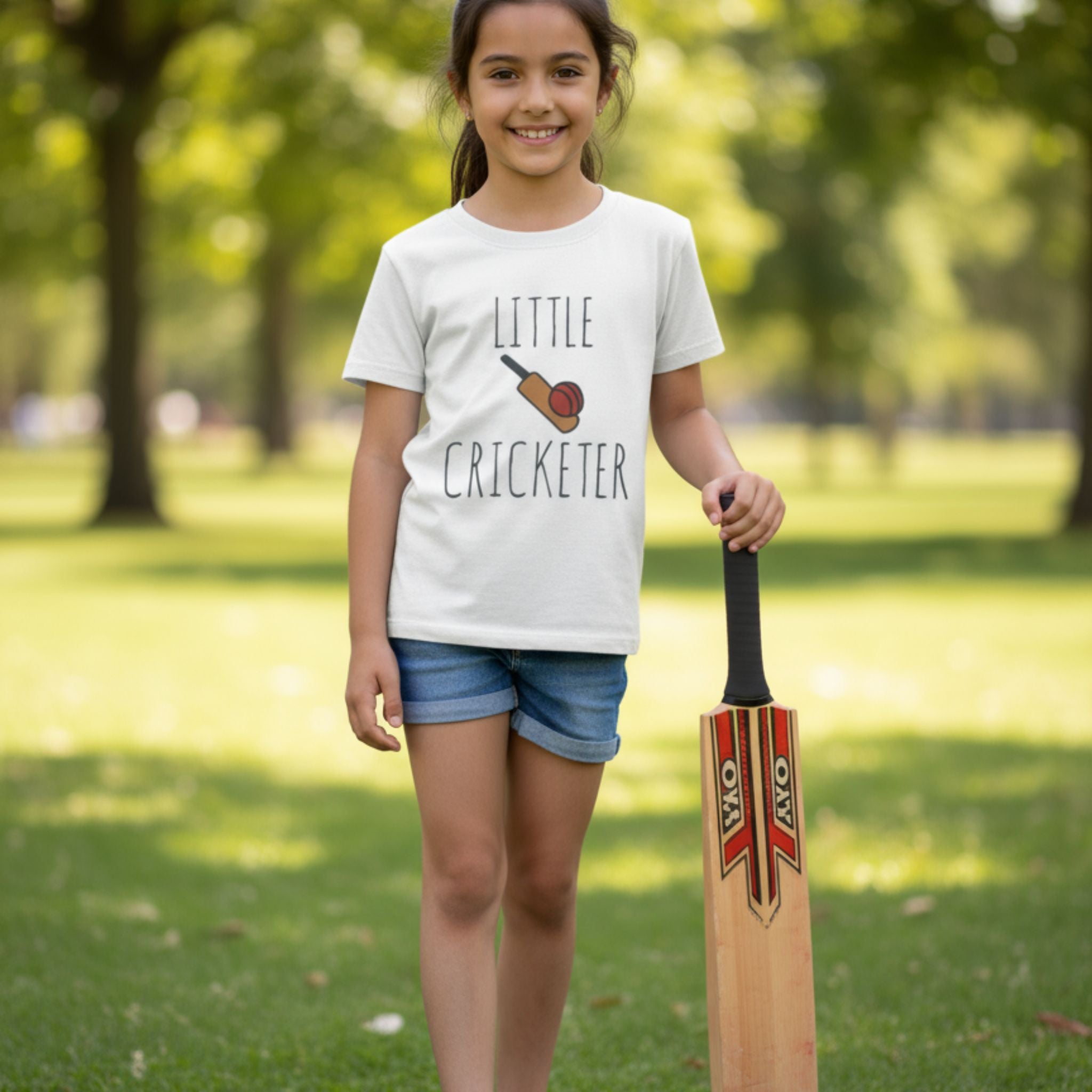 Little Cricketer T Shirt