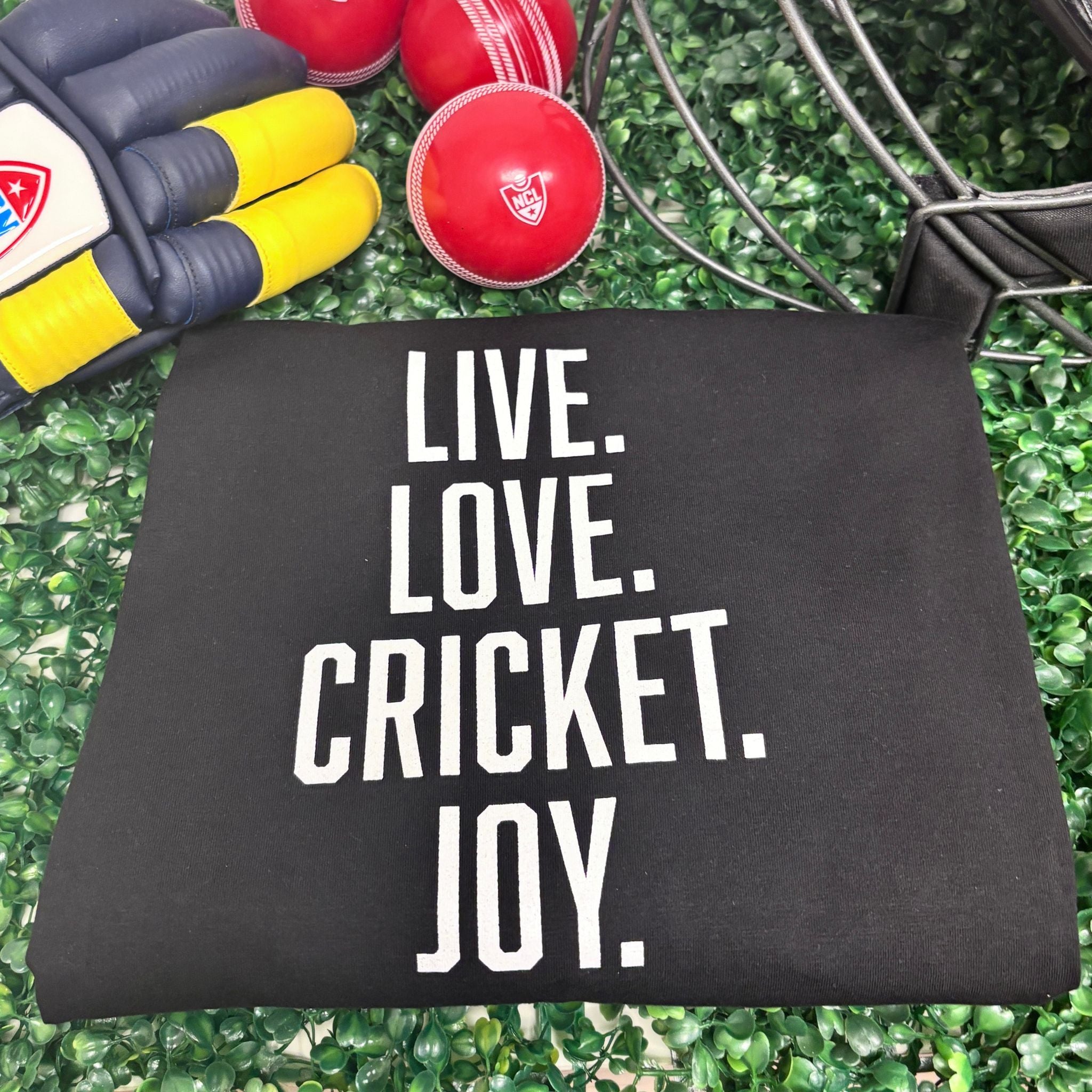 Live Love Cricket Joy T Shirt