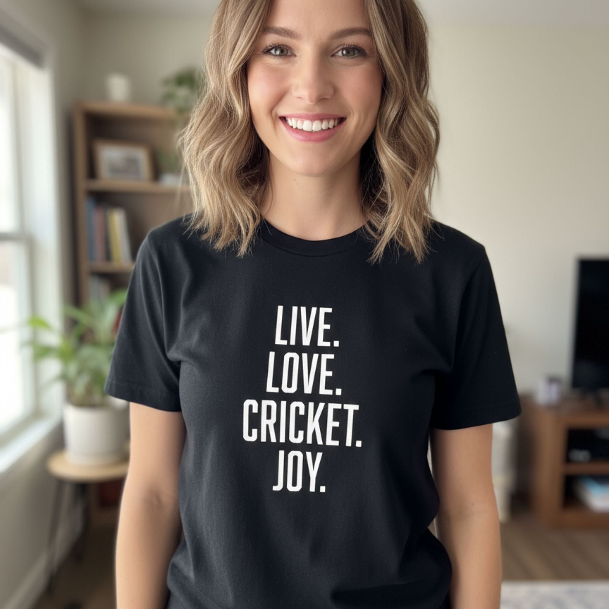 Live Love Cricket Joy T Shirt