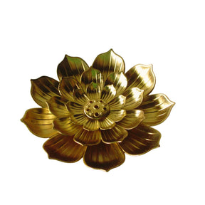 Lotus Shaped Incense Holder | Shastrahome.com