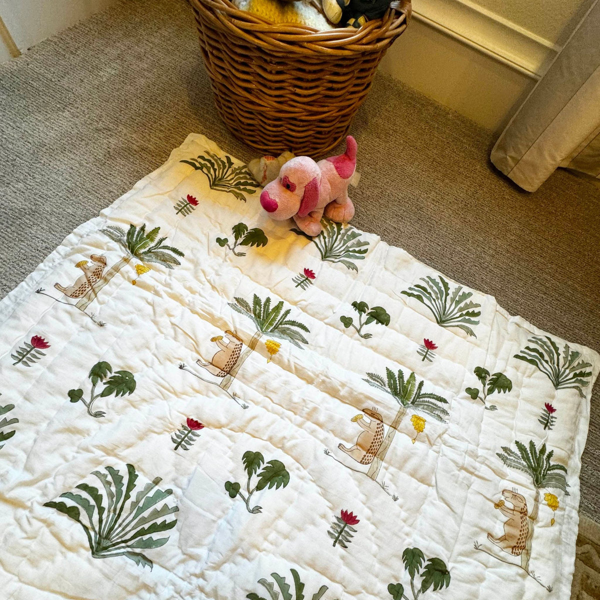 Safari Meadow Cotton Quilt