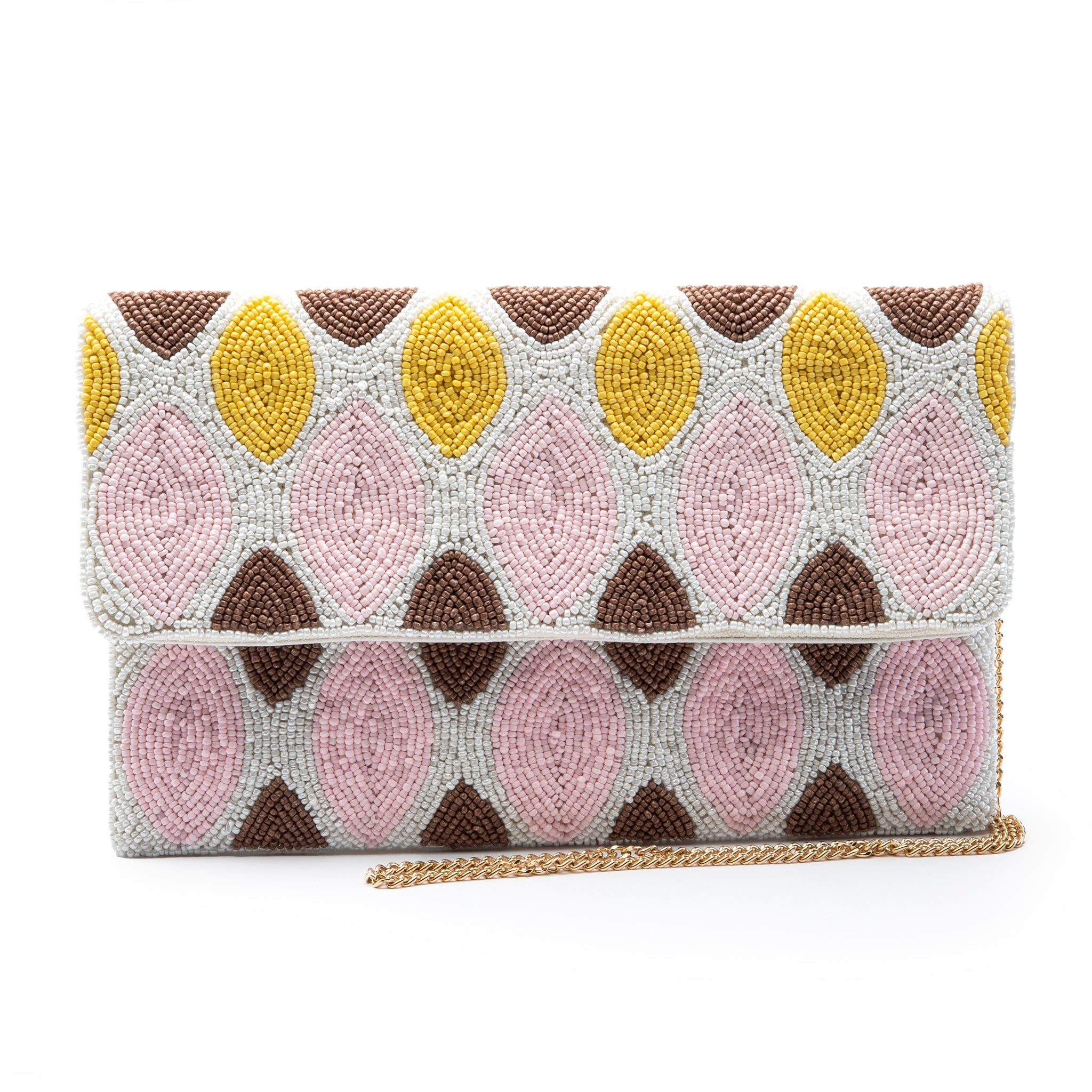 Anika Beaded Clutch