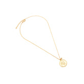 Aries Birthstone Necklace - Stylish Charm with Meaningful Calendar Gemstone