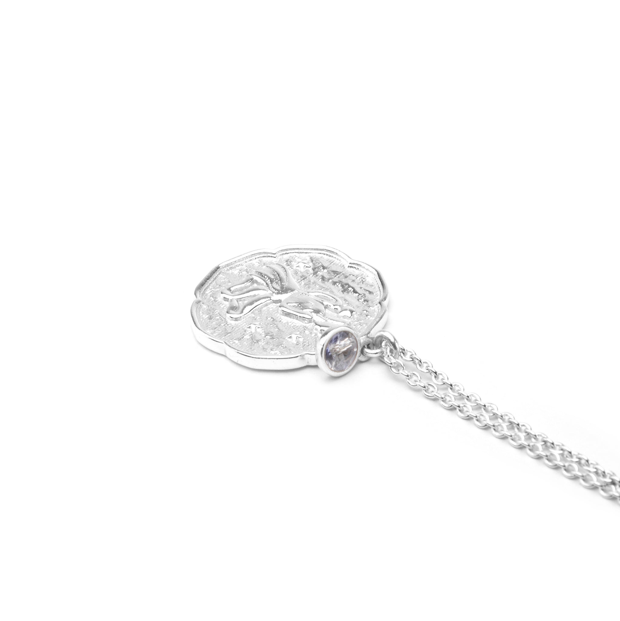 Virgo Birthstone Necklace - Elegant Charm with Timeless Symbolism and Style