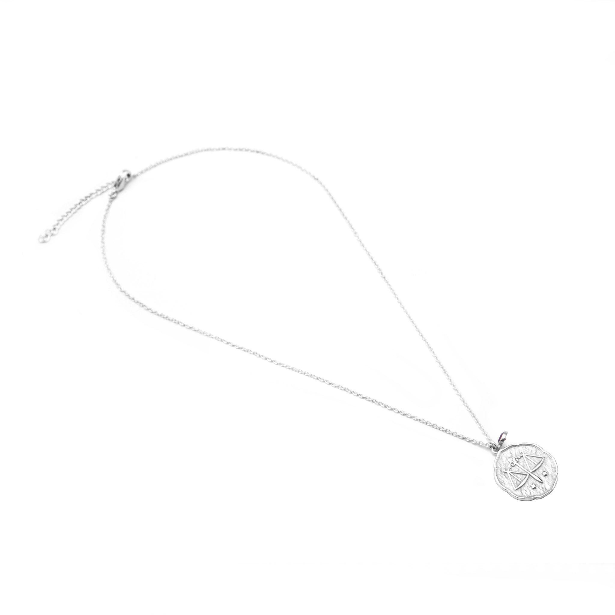 Libra Birthstone Necklace - Elegant Charm with Timeless Symbolism and Style