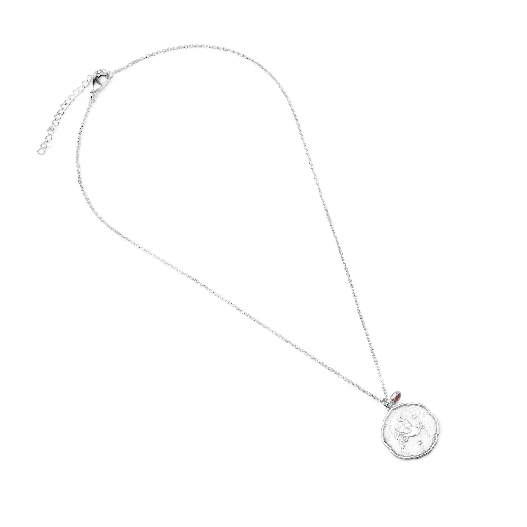 Capricorn Birthstone Necklace -  Elegant Charm with Meaningful Timeless Symbolism