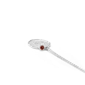 Capricorn Birthstone Necklace -  Elegant Charm with Meaningful Timeless Symbolism