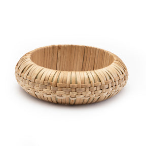 Aayra Basketweave Bangle -  Hand-Woven Design Containing Timeless Wearer’s Beauty