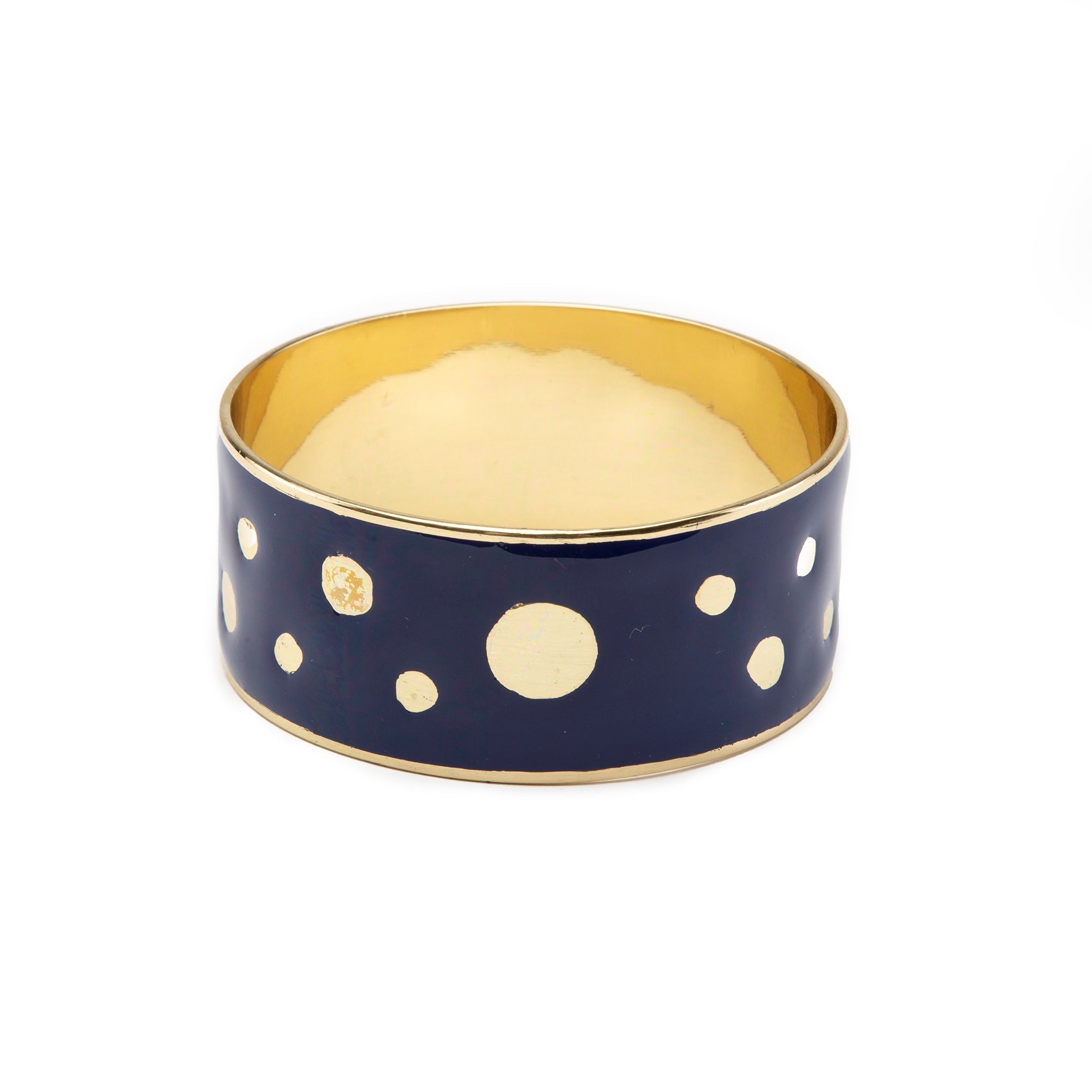 Bindi Enamel Poka Dot Bangle