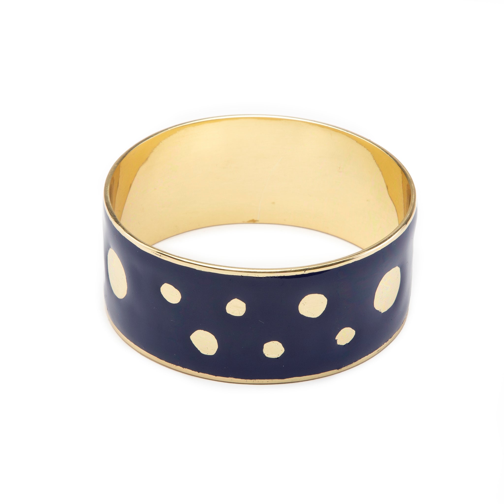 Bindi Enamel Poka Dot Bangle