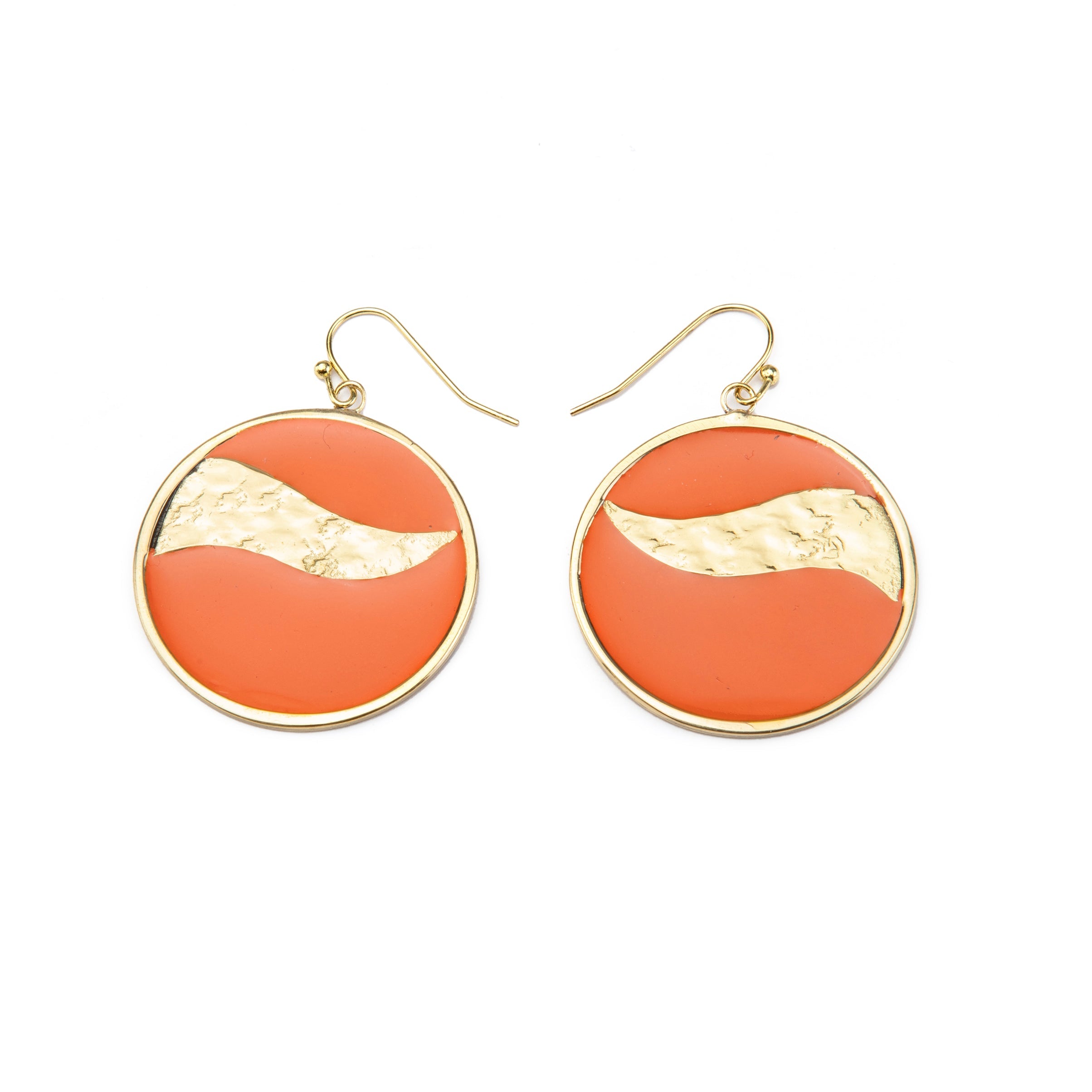 Saranash Enamel Earrings